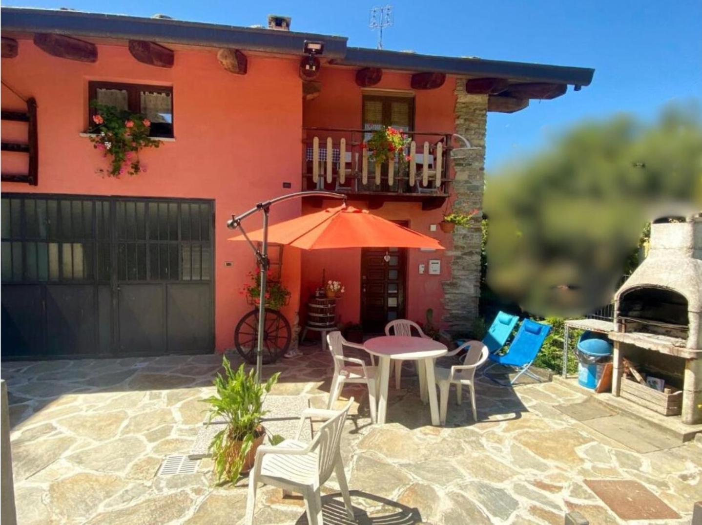 Villa Casa "La Fucina" à Melle Extérieur photo